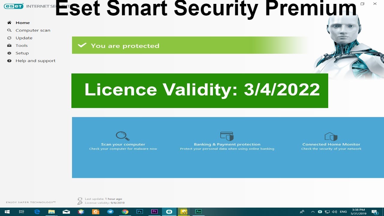 eset internet security license key